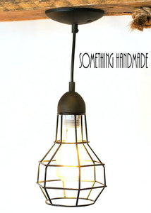 reclaimed barn beam industrial light