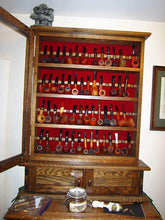 pipe cabinet-rack 60 pipe solid oak The Dunne