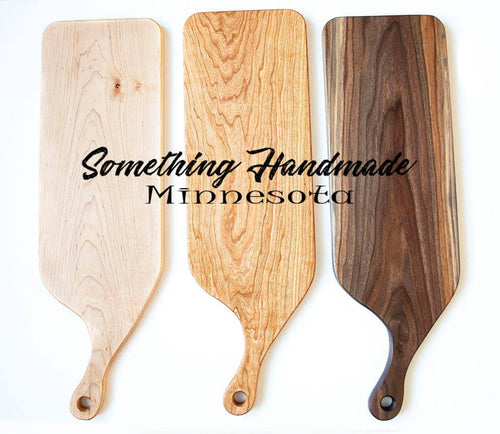 Charcuterie board,cheese board,bread board,Serving Tray,cutting board WALNUT ,CHERRY or MAPLE