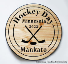 HOCKEY DAY MINNESOTA  MANKATO  2022 SIGN