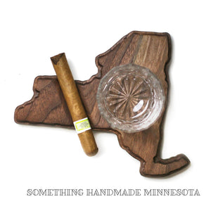 Cigar and  whiskey pairing  tray   pick your state