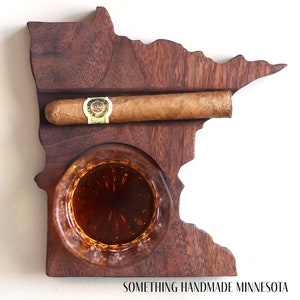 Cigar and  whiskey pairing  tray   pick your state