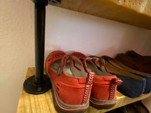 Industrial rustic barn wood shoe rack  - Shoe Storage - Entryway Organizer- Shoe Organizer